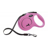 Flexi New Classic S pásek 5 m, max. 15kg, - růžová