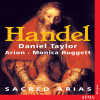HANDEL: SACRED ARIAS - TAYLOR, DANIEL/HUGGETT, MONICA/ARION (CD)