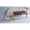 Drevené sánky PREMIUM 120 cm s opierkou