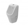 Duravit D-CODE pisoár 30,5x29,5 Rimless, prívod zhora, Biela 0828300000 0828300000
