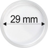 Plastové kapsule na mince o priemere 29 mm - 10 ks