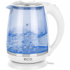 ECG RK 2020 White Glass - Rýchlovarná kanvica