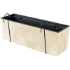 Prosperplast Truhlík s hakami URBI CASE BETON EFFECT DUC600EW 58cm krém