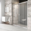 Ravak Blix Sprchové dvere 190 cm transparentné/biele BLDP4-190 0YVL0100Z1