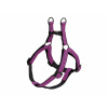 Nobby Classic Reflect Soft reflexné postroj M 50-72cm fialová