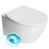 GSI MODO závěsná WC mísa, Swirlflush, 37x52 cm, bílá ExtraGlaze SPH 981611