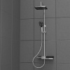 SCHÜTTE Dažďová sprcha BLUEPERL chrómová - Čierna - 14526-156168