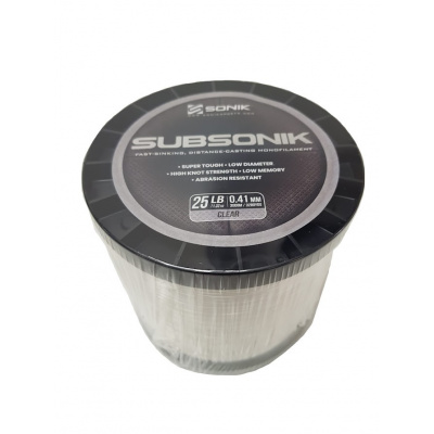 Sonik Vlasec Subsonik Clear 3000m 0,35mm 18lb
