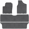 Koberce gumenné Geyer & Hosaja Ford Galaxy 1995 - 2006 / Seat Alhambra 1995 - 2010 / VW Sharan 1995 - 2010