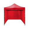 Nožnicový stánok 3x3 m AGA MR1601-red- červený