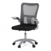 Autronic Detská stolička, výškovo nastaviteľná, šedá sieťovina, KA-K2008 GREY