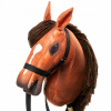 KÔŇ NA PALICI HRAČKA PRE DIEVČATKO KONÍK NA PALICI kantár HOBBY HORSE A3