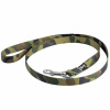 Julius-K9 MoreColor Basic Leash Camouflage 120cm - vodítko pre psa, páska, zelená camo/khaki