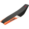 BLACKBIRD E1514N poťah/čalúnenie sedla KTM 65 SX '09–'15 DREAM 4 farba čierna oranžová biela