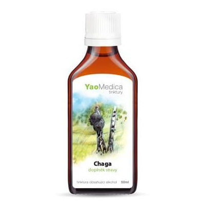 Chaga tinktúra YaoMedica Obsah: 50 ml