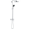 GROHE Vitalio Start nástenný sprchový systém s pákovou batériou, horná sprcha 1jet EcoJoy priemer 250 mm, ručná sprcha 2jet, chróm, 26679001