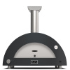 ALFA FORNI Pizza pec MODERNO 3 na plyn i drevo - ardesia grey