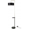 Candellux Impact stojaca lampa 1x40 W čierna-zlatá 51-00026