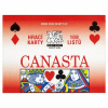 Karty papierové Canasta - farebné