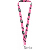 Snúrka na krk BAAGL dlouhý lanyard, růžový