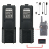 2× Batéria TYPE-C 3800 mAh zväčšená na Baofeng UV5R