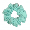 Gumička Scrunchie bavlnená luxusná Classic svetlo modrá