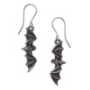 Alchemy Gothic Náušnice Netopier