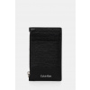 Kožená peňaženka Calvin Klein pánska, čierna farba, K50K512848 ONE SIZE