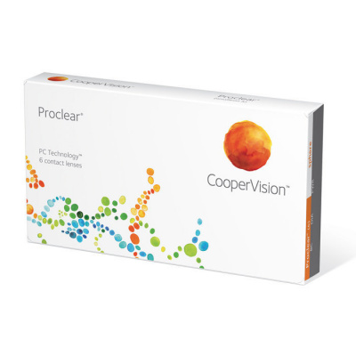 Cooper Vision Proclear Compatibles Sphere (6 šošoviek) Dioptrie +6,00, Zakrivenie 8.6