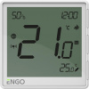 ENGO Controls EONE-230W - regulátor teploty, 230V, biely, internetový, na zapustenie, ZigBee