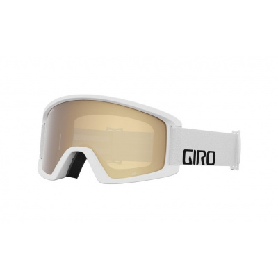 Brýle GIRO Semi White Wordmark Amber Gold/Yellow (2 skla)