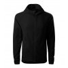 MALFINI DIRECT STRETCH 417 / Pánska stretch fleece bunda - čierna XL