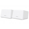 TP-Link Mercusys Halo H47BE(2-pack) WiFi systém, WiFi 7, BE9300, 1,5GHz Quad-Core CPU, 3x 2,5GWAN/LAN
