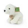 Rappa Plyšový medveď ľadový sediaci 20 cm ECO-FRIENDLY