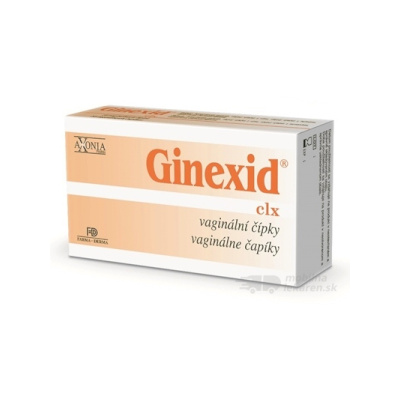 Ginexid vaginálne čapíky sup vag 10 x 2 g