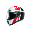 INTEGRÁLNA PRILBA HJC I70 PRIKA BIELA / ČIERNA / ČERVENÁ XS (INTEGRÁLNA PRILBA HJC I70 PRIKA BIELA / ČIERNA / ČERVENÁ XS)