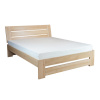 Drewmax Dřevěná postel LK192, 140x200, buk (Barva dřeva: Lausane)