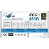 Zdroj Eurocase Eco+ 450W, 80PLUS BRONZE, 12cm ventilátor, bulk ECO450