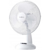 NEDIS stolný ventilátor / priemer 30 cm / výkon 35 W / 3 rýchlosti / funkcia oscilácie / kábel 1,5 m / biely