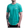 Alpha Industries Basic T Small logo Atomic Green tričko pánske Farba: zelená, Veľkosť: M