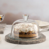 Servírovacia tácka Patisserie s poklopom 24 cm PASABAHCE