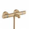 Hansgrohe Ecostat Comfort Termostatická vaňová batéria, kefovaný bronz 13114140-HG