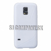 Silikónový obal Samsung Galaxy S5 Mini – TPU – biela