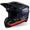 přilba S-M3 FORCE, ALPINESTARS (černá/žlutá/červená/bílá, vel. XL)