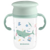 KikkaBoo hrnček trénovací 360 Deep Sea Mint 300ml