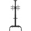 Neomounts PLASMA-M1900E / Mobilný Flat Screen Floor Stand (height: 130-162 cm) / Black