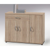 Komoda 3-dverová Lilly, dub sonoma