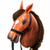 KÔŇ NA PALICI HRAČKA PRE DIEVČATKO KONÍK NA PALICI kantár HOBBY HORSE A3