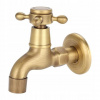 Vintage masívny mosadzný faucet jediná studená vodná páska (Vintage masívny mosadzný faucet jediná studená vodná páska)