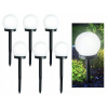 Solárne svietidlá - Sada 6ks záhradné lampy LED solárne gule 10cm (Solárne svietidlá - Sada 6ks záhradné lampy LED solárne gule 10cm)